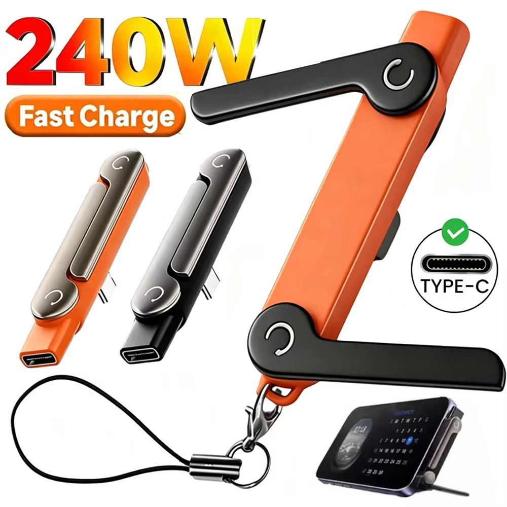 Fast Charging Cable - 1 szt. Płaski adapter do ładowania
